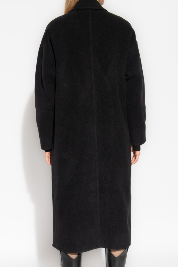 コート RAG  BONE Women Coats WAW23F2015TB15 0 BLACK Black Black 'Thea' double-breasted coat Rag & Bone